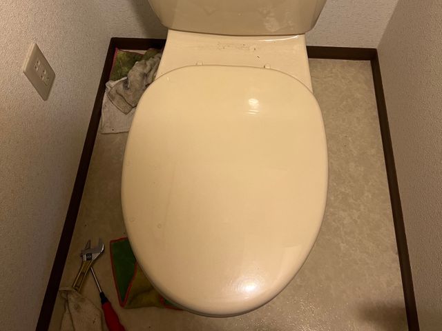 ウォシュレット取り付け