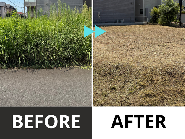 ★今がお得★刈った草はもちろんのこと、隠れていた異物も喜んで処分いたします!!