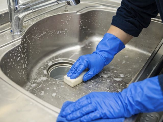 【キッチンクリーニング】カビやこげつきを落としてピカピカにします。