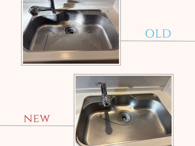 ♪シンク撥水コーティングをサービス中☆