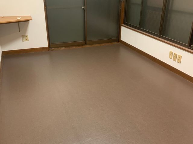 クッションフロア重ね貼り