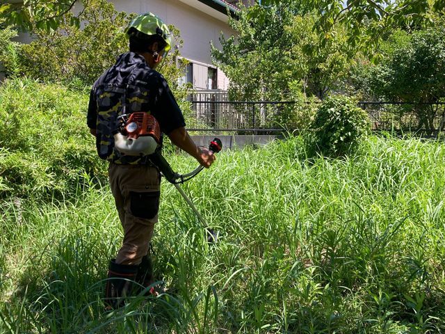 庭、敷地内の草刈り