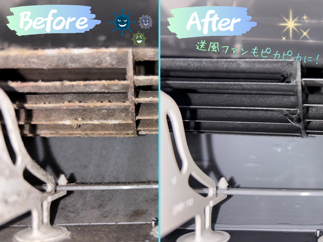 【完全分解可能】手際良いプロの技術と気持良い接客で汚れを一掃！消臭コート無料！