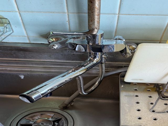 水栓蛇口の交換