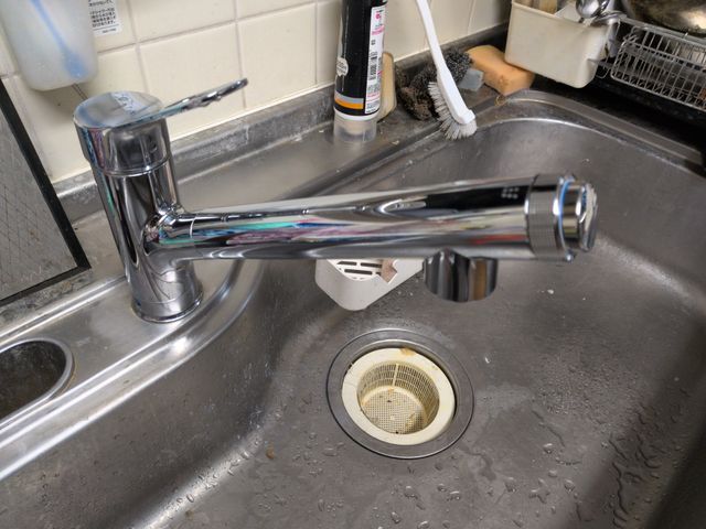 キッチン水栓交換